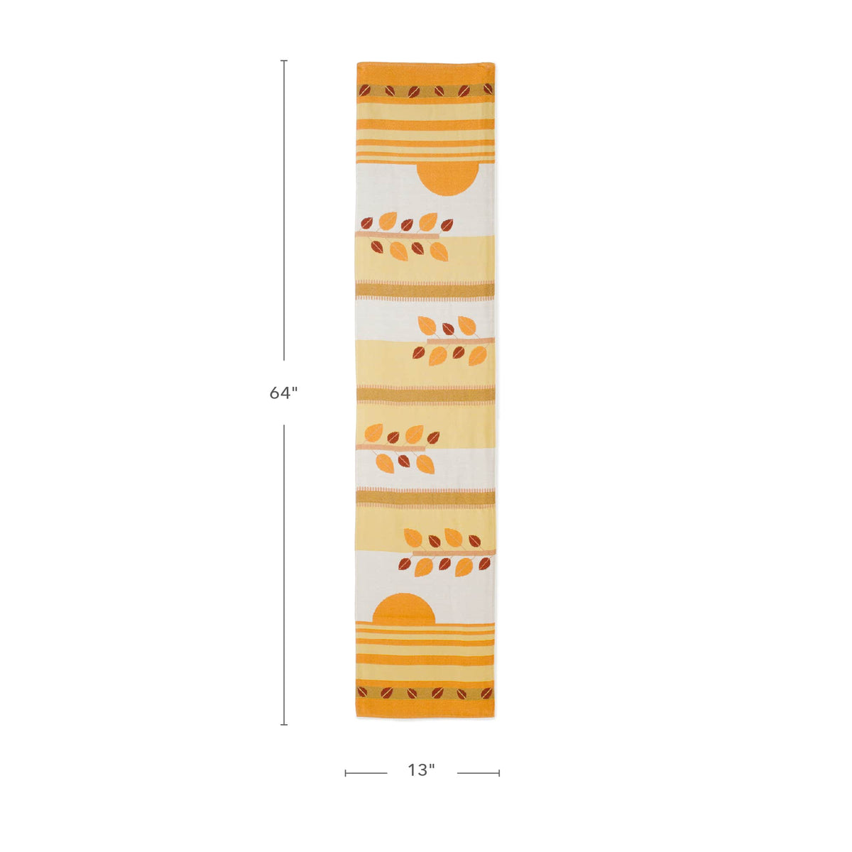 U7239 Fall Decorative Runner Dimensions