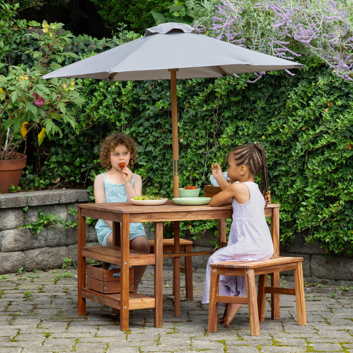G78208 G78202 Martha Stewart Craft Table and Benches Lifestyle 2388 Main