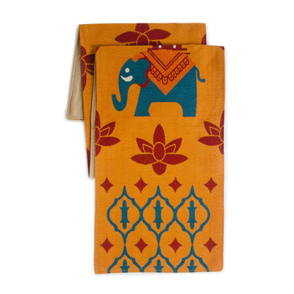 U7243 Indian Decorative Runner Folded Silo 1