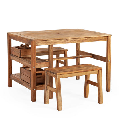 G78202 Martha Stewart Craft Table and Benches Silo 1 Main