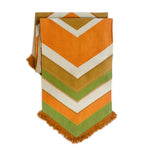 U7236 Earth Toned Decorative Runner Folded Silo 1