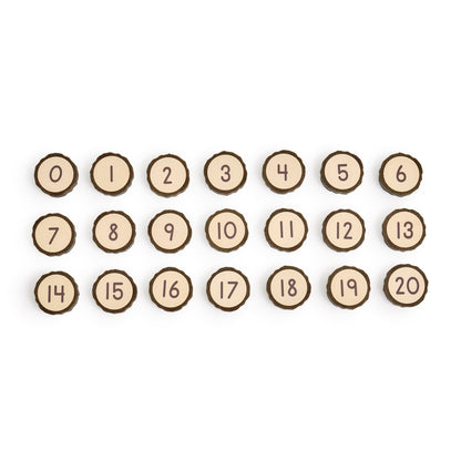 301403 Magnetic Wood Cookie Counters Silo 16