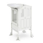 G97554 Martha Stewart Kitchen Helper and Tray Bundle White Main | Linen White