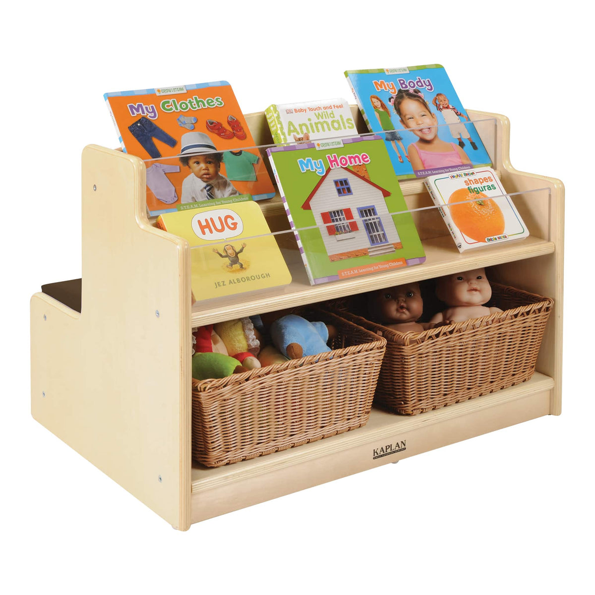 U53120 Toddler Reading and Storage Bench Silo 2 Main B P