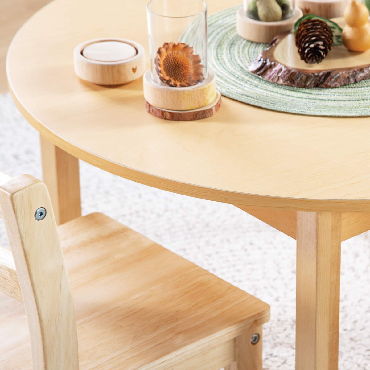 G80380-P EdQ Table 30in Round Env 2668 Detail | 22 in