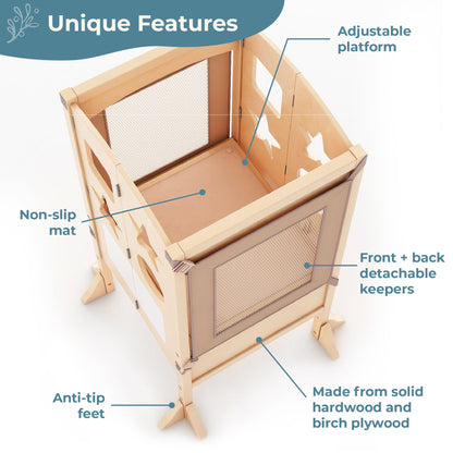 G97325 Kitchen Helper Classic GrC Natural Unique features | Ivory