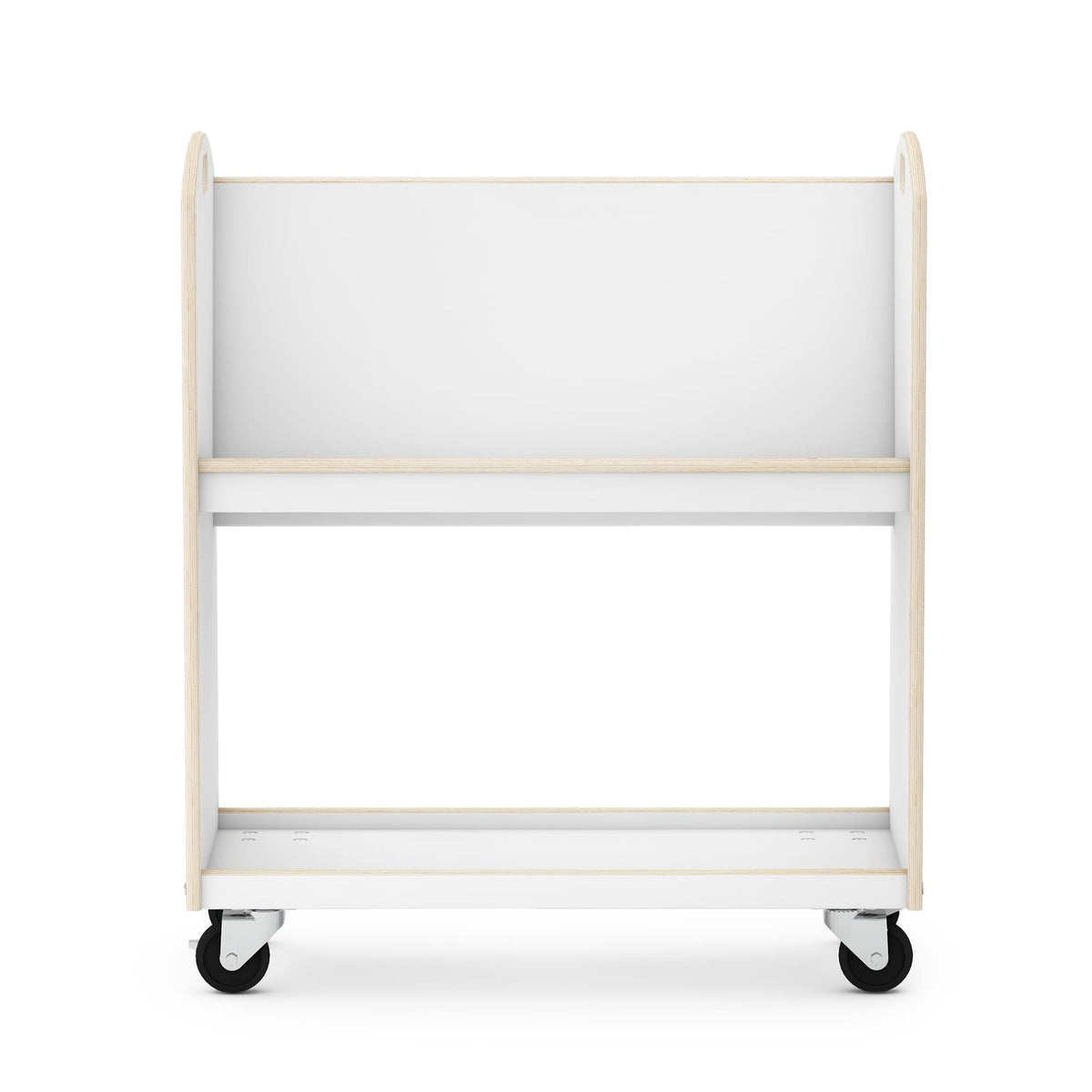 G80333 EdQ Book Cart White 2 Front | White