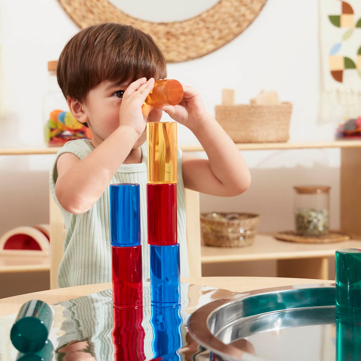 300660 Light and Color Cylinder 8 pc. Set Lifestyle 2 | Cylinder