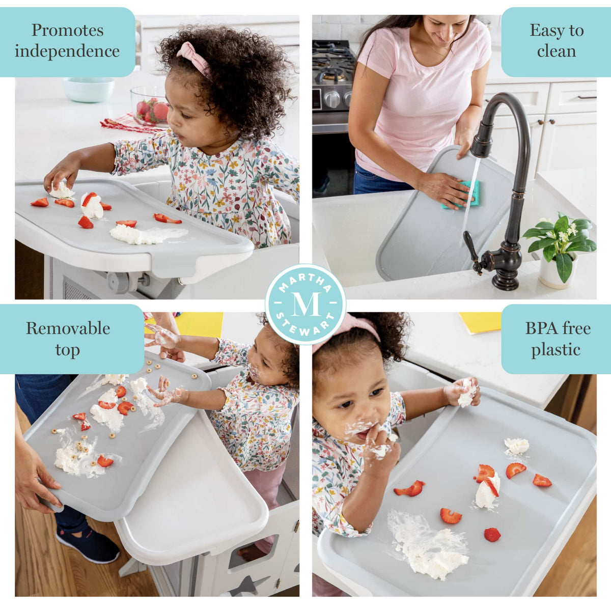 MS Kitchen Helper Tray Bundle Features | Charcoal