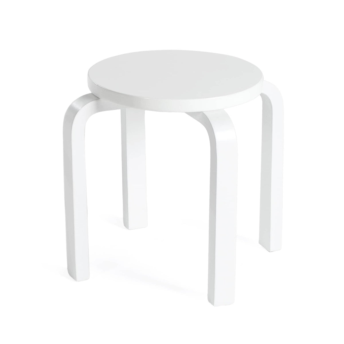 G82043 G81048 Nordic Stools White Silo 2 Single Stool | White