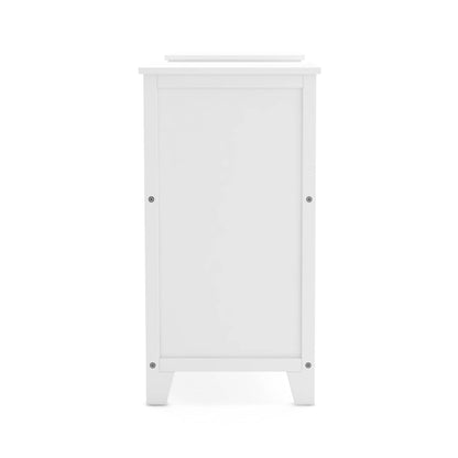 G76800 Martha Stewart Living and Learning Kids' Reading Nook White Side | Linen White