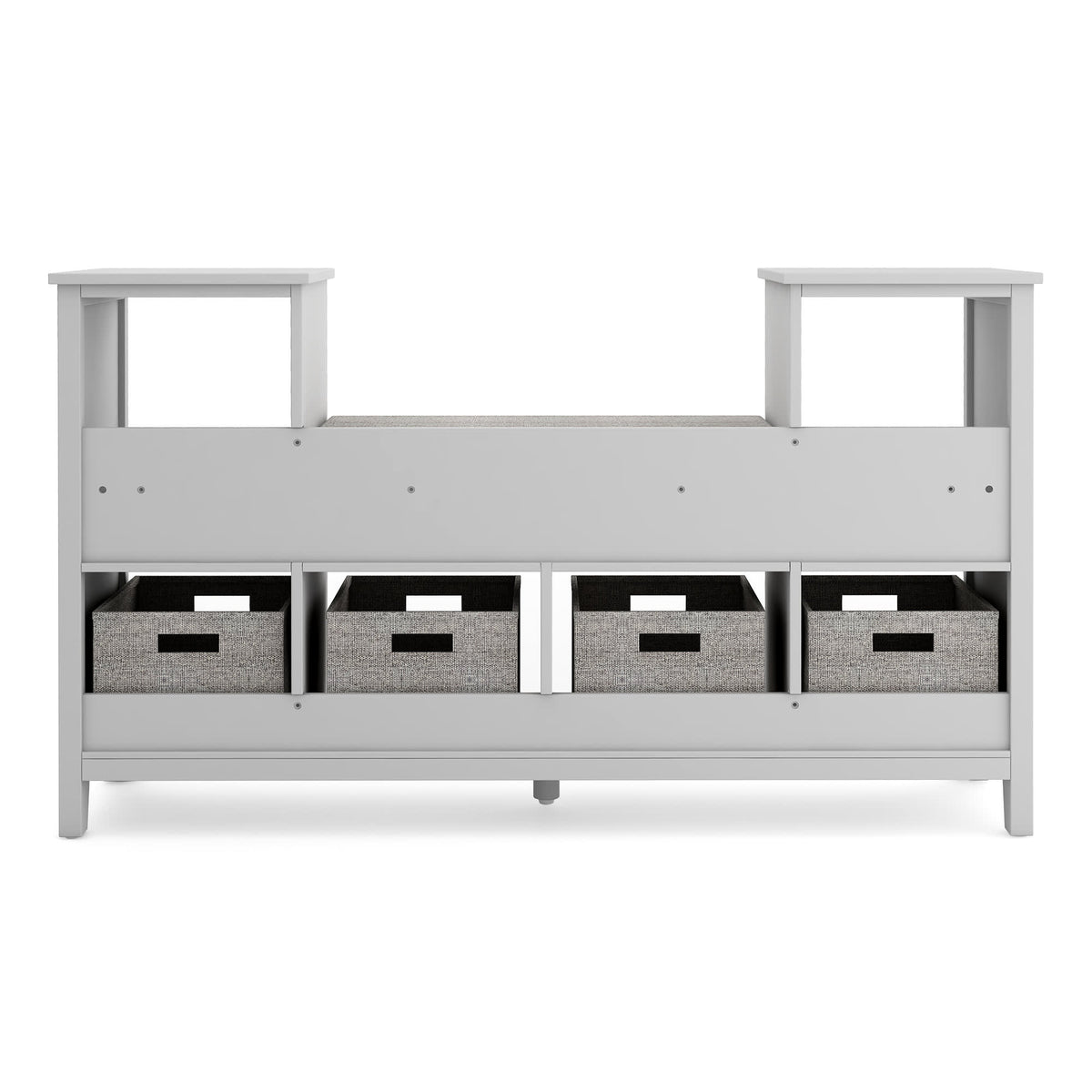 G76900 Martha Stewart Living and Learning Kids' Reading Nook Gray Back | Gray
