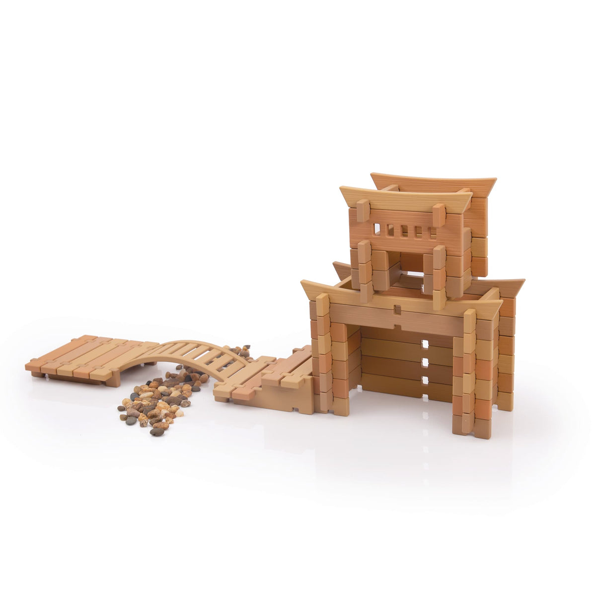 G6114 Tabletop Notch Blocks Eastern 87 pc. set Studio 2 | 87