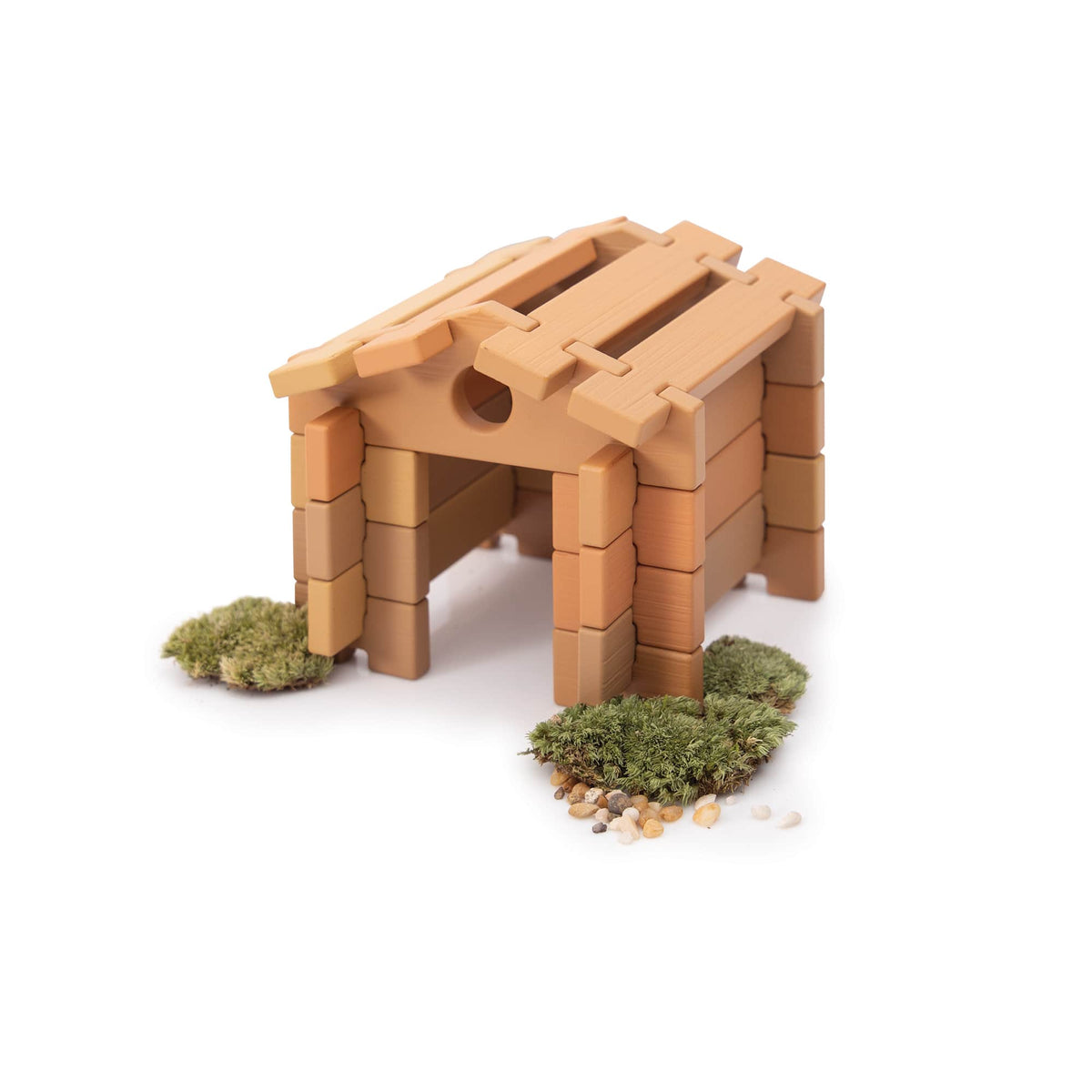 G6112 Tabletop Notch Blocks Western 85 pc. set Detail 1 | 85