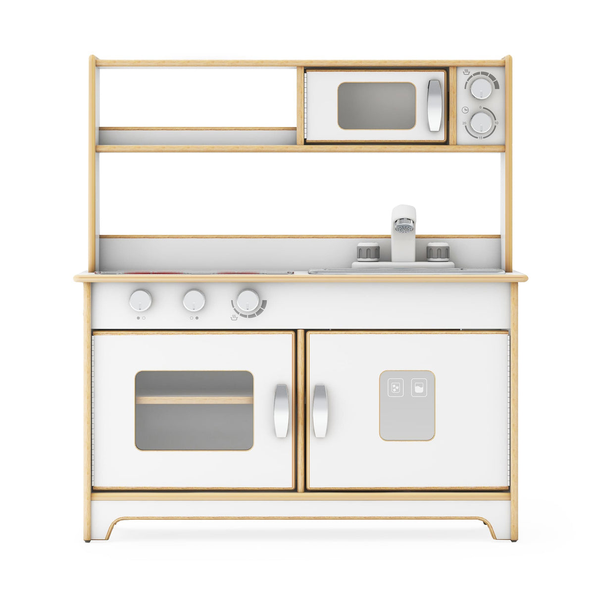 G80432 EdQ All-in-One Kitchen White Silo 2 Front | White