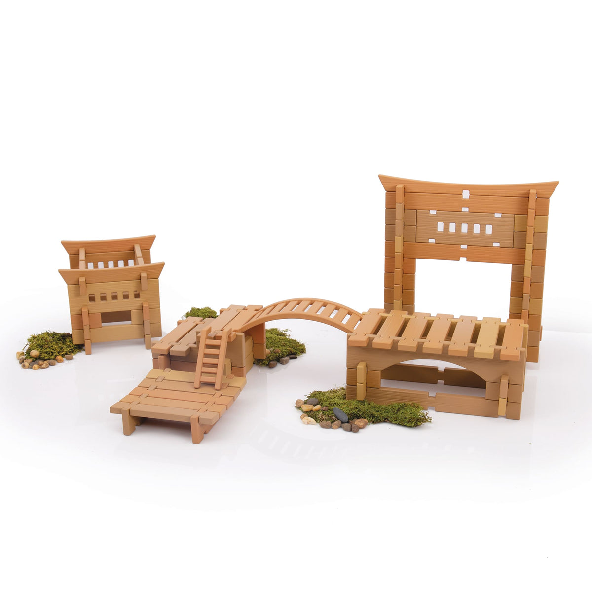 G6115 Tabletop Notch Blocks Eastern 132 pc. set Studio 2 | 132