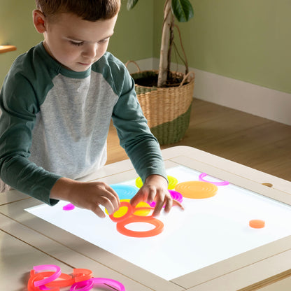 G50123 EdQ LED Activity Table Life 194 | White