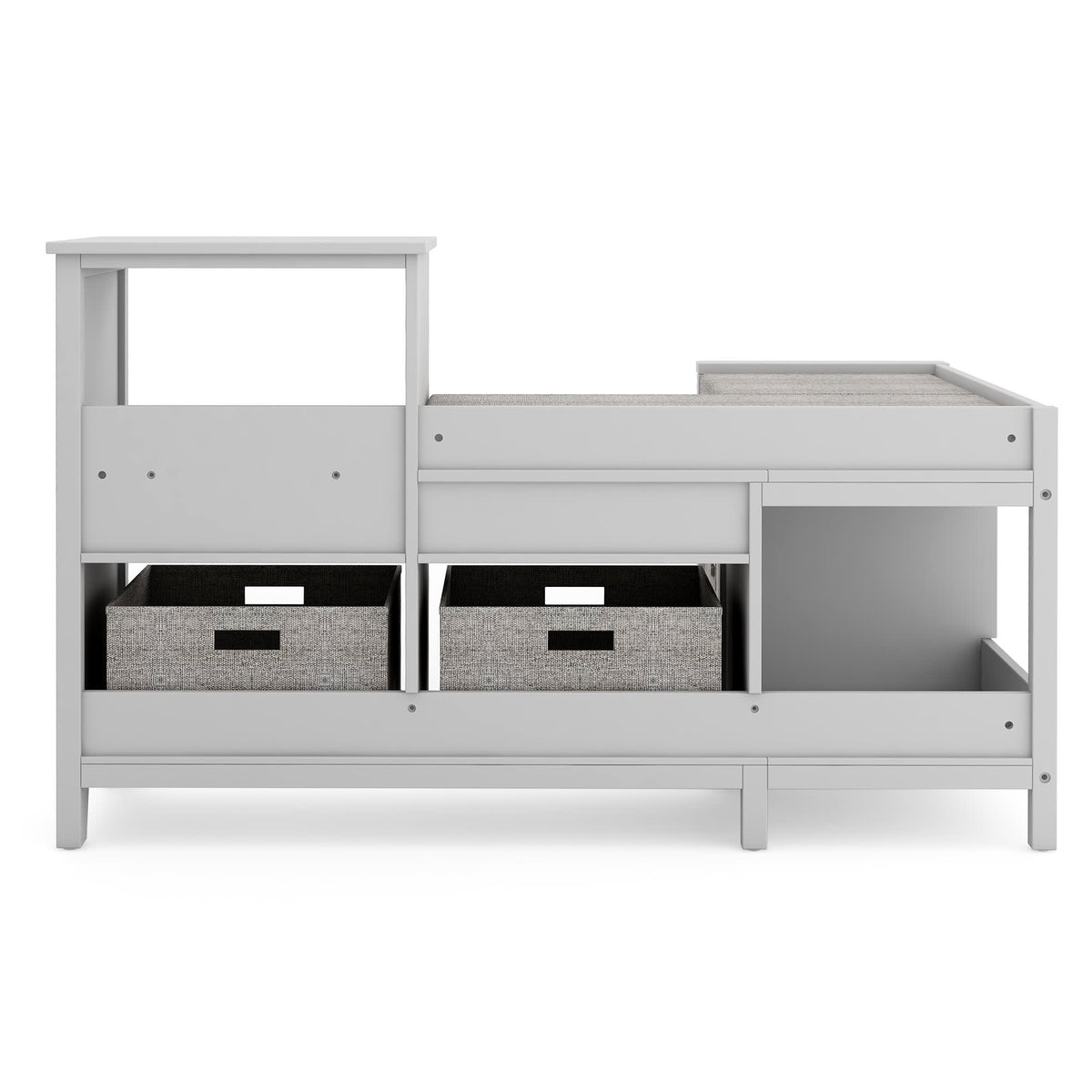 G76901 Corner Nook Martha Stewart Living and Learning Kids' Corner Nook Gray Back | Gray